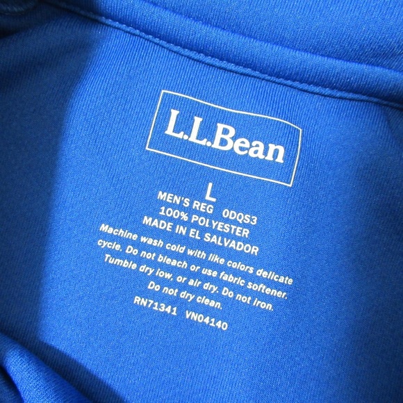 4/$20 L.L. Bean Men’s Tee with Zipper Pocket Size Large - Picture 5 of 9